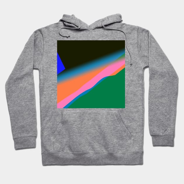 red blue green orange abstract texture Hoodie by Artistic_st